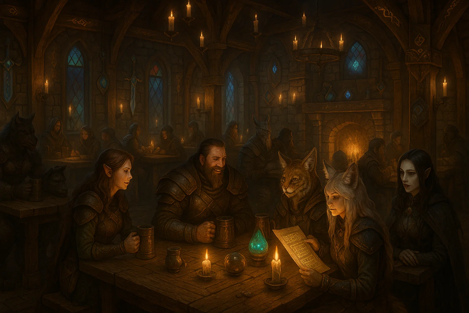 Taverne fantasy Ishdar